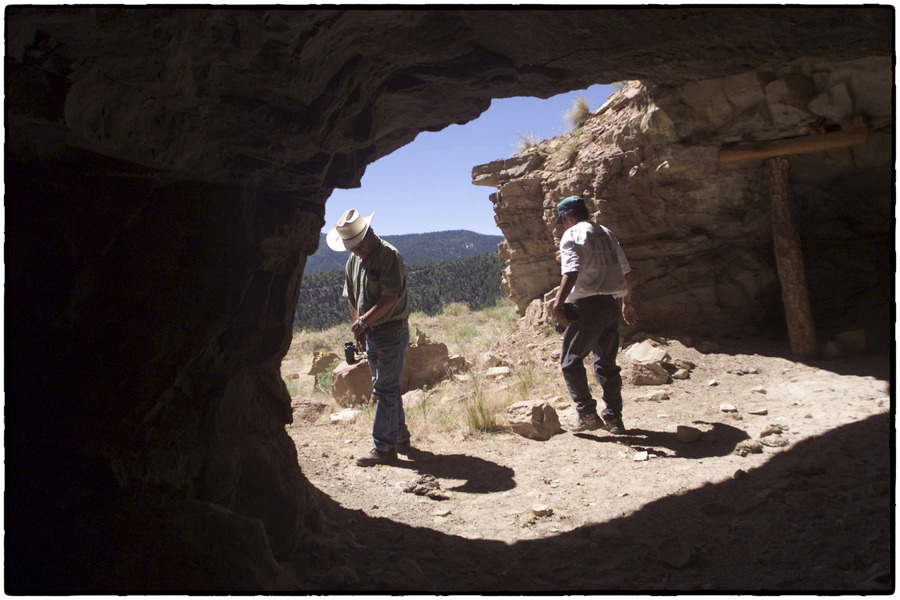 By the 1980s, decreased demand closed the mines. : Navajo Uranium : Oklahoma City Editorial and Documentary Photographer 