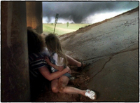 More than 66 tornadoes hit Oklahoma. 