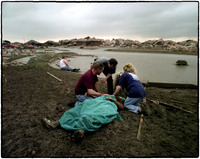 Forty eight people were killed in the storms. 