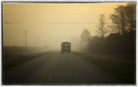 Workers start their work day, before sunrise and work 12-14 hours a day. 