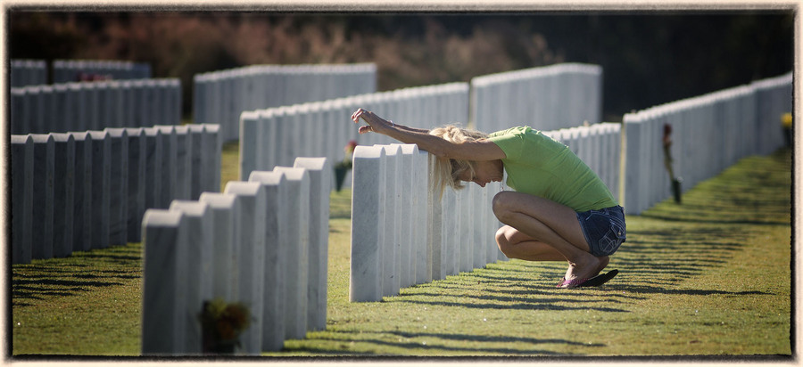 Most never forget the day, they received the news,West Palm Beach National Cemetery, Florida : Aftermath sessions : Oklahoma City Editorial and Documentary Photographer 