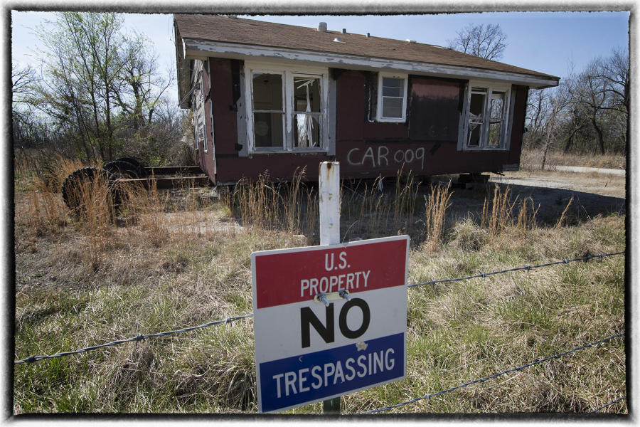 Even after the yards were scrapped, chemicals were still found in the soil. : Tar Creek  : Oklahoma City Editorial and Documentary Photographer 
