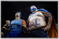 Oklahoma City Thunder fans