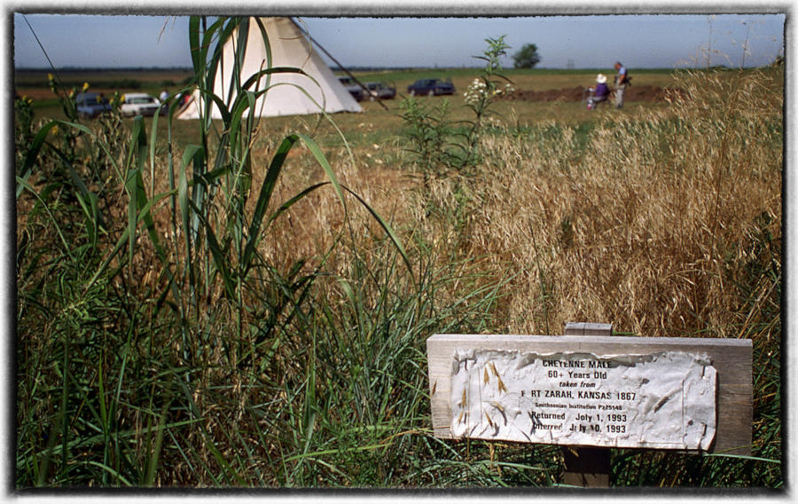 After a battle, military doctors collected specimens for study. After almost a hundred years, the U.S. government returned the bodies for reburial on trial lands. : The First Americans : Oklahoma City Editorial and Documentary Photographer 