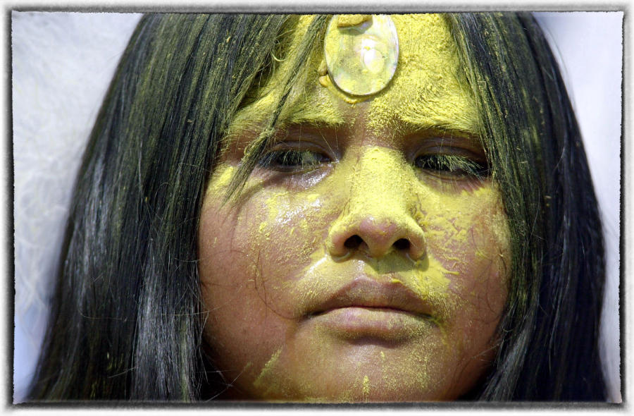 The White Mountain Apache coming-of-age ceremony, The Sunrise Dance,  is filled with meaning and spirit for a young Apache girl, as she is danced into womanhood.  : The First Americans : Oklahoma City Editorial and Documentary Photographer 
