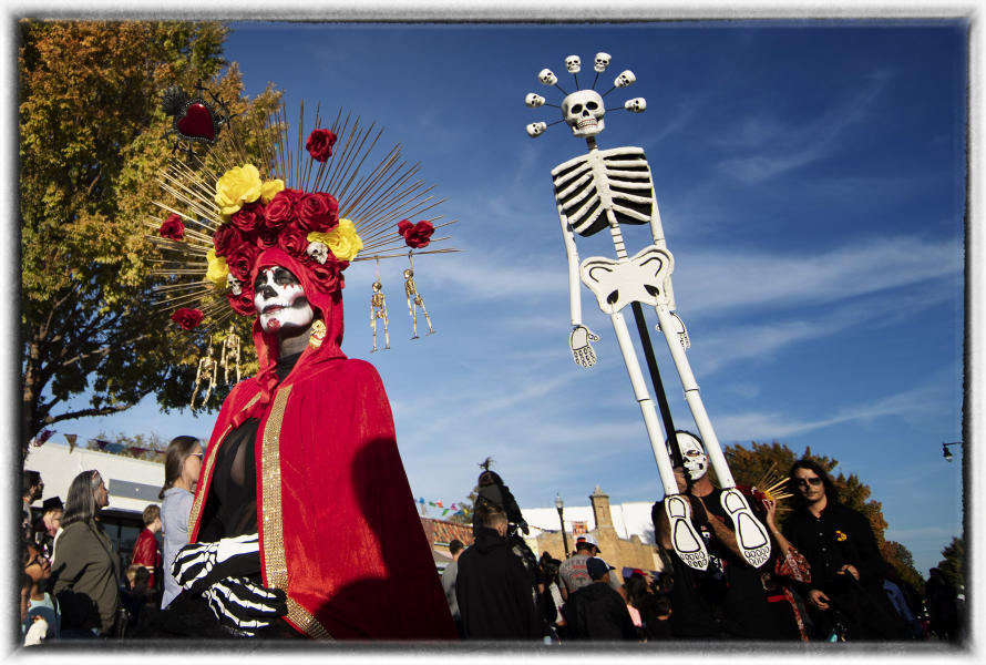 Some celebrate the day out of fear. : Dia de los Muertos  : Oklahoma City Editorial and Documentary Photographer 