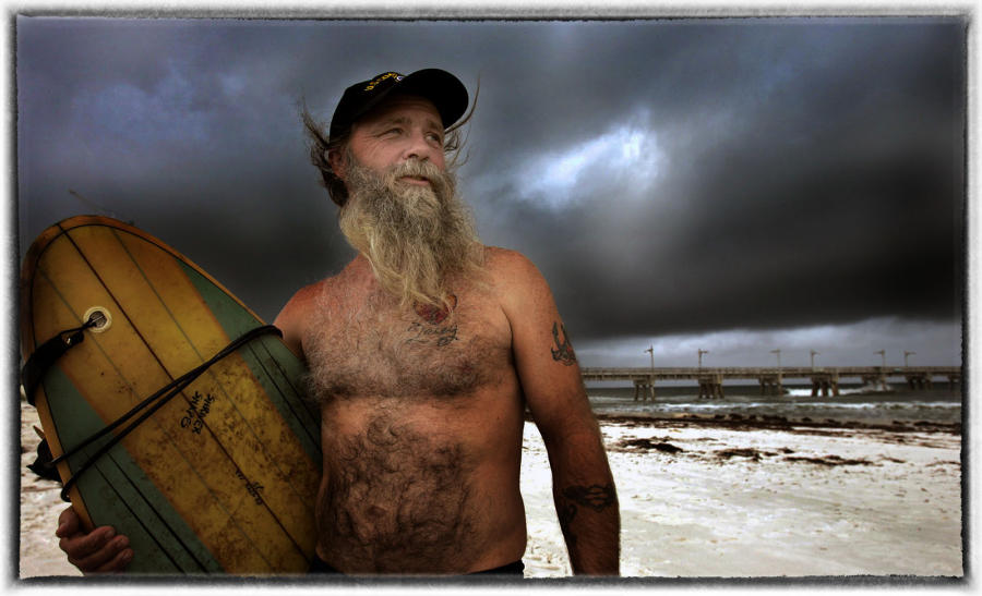 Surfing the hurricane waves. : Aftermath sessions : Oklahoma City Editorial and Documentary Photographer 